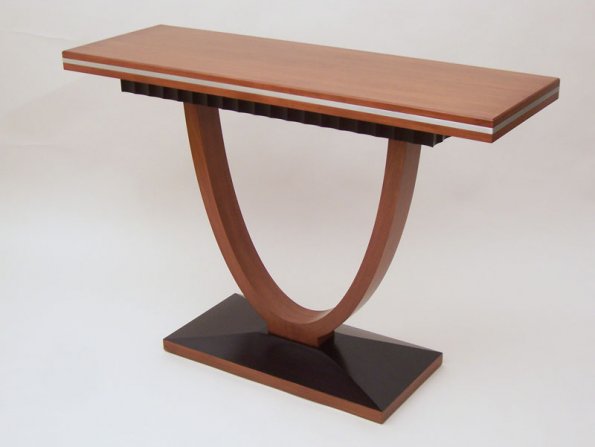 Art Deco Banded Console